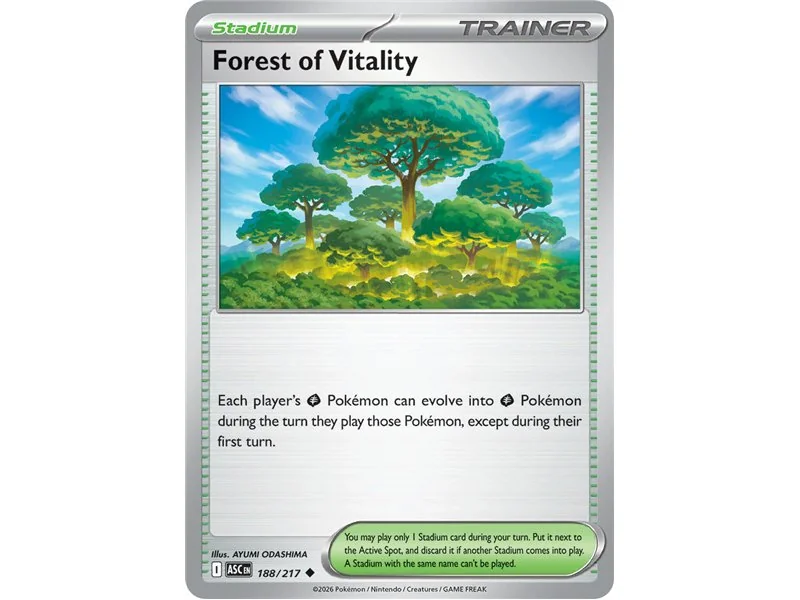 Forest of Vitality  (Uncommon/Reverse Holofoil)