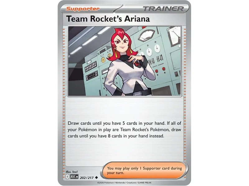 Team Rocket's Ariana (Uncommon/Reverse Holofoil)
