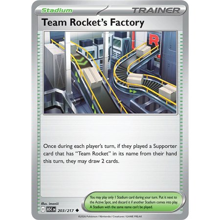 Team Rocket's Factory (Uncommon/Reverse Holofoil)