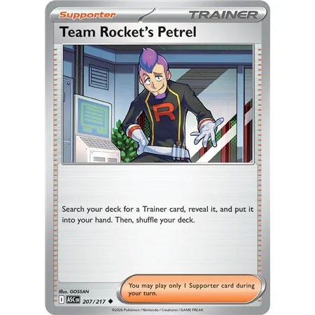 Team Rocket's Petrel (Uncommon/Reverse Holofoil)