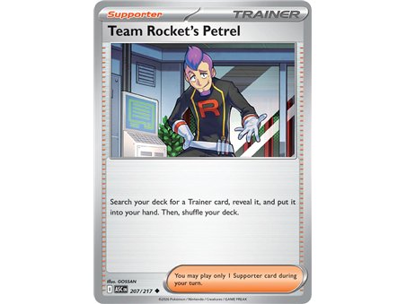 Team Rocket's Petrel (Uncommon/Reverse Holofoil)
