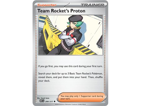 Team Rocket's Proton (Uncommon/Reverse Holofoil)