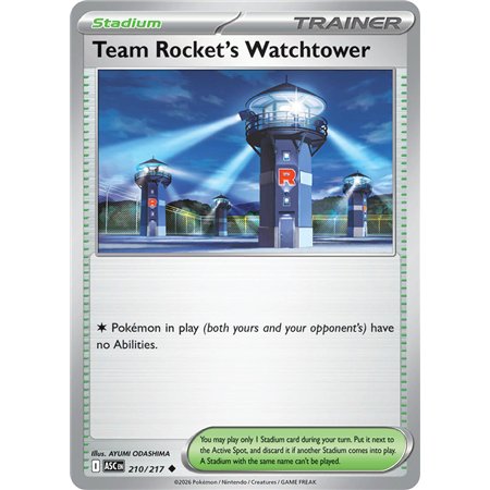 Team Rocket's Watchtower (Uncommon/Reverse Holofoil)