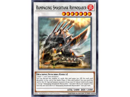 Rampaging Smashtank Rhynosaber (Ultra Rare)