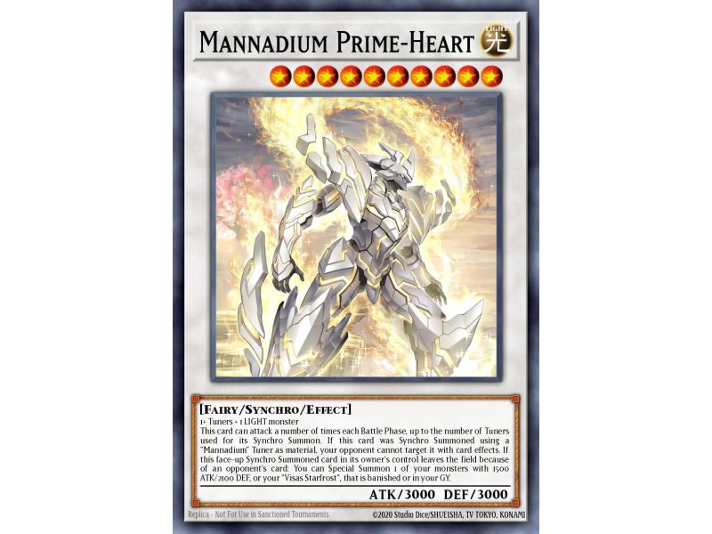 Mannadium Prime-Heart (Ultra Rare)