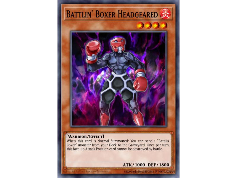 Battlin' Boxer Headgeared (Common)