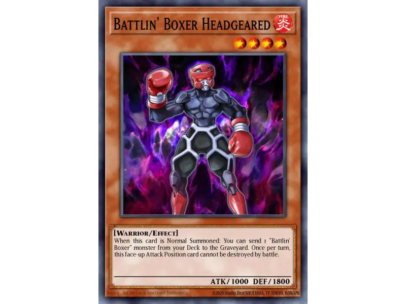 Battlin' Boxer Headgeared (Common)