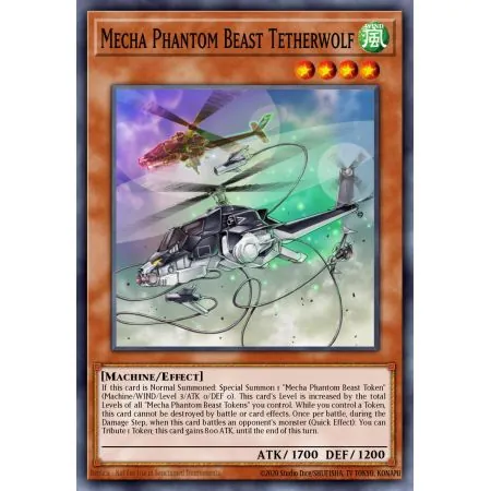 Mecha Phantom Beast Tetherwolf (Rare)