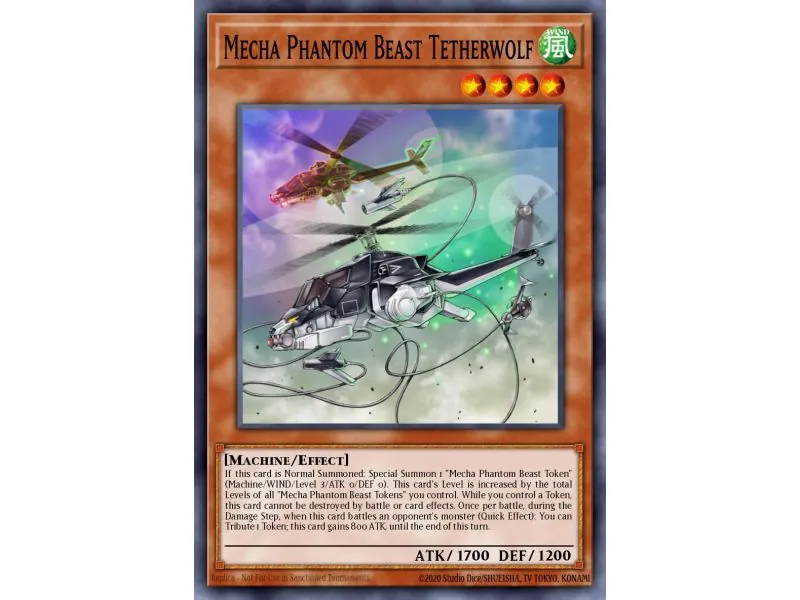 Mecha Phantom Beast Tetherwolf (Rare)