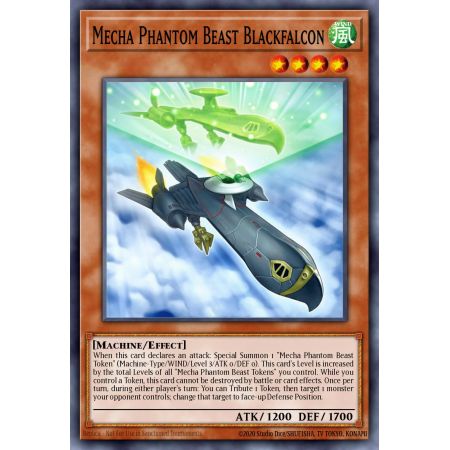 Mecha Phantom Beast Blackfalcon (Common)