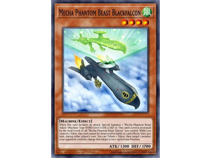 Mecha Phantom Beast Blackfalcon (Common)