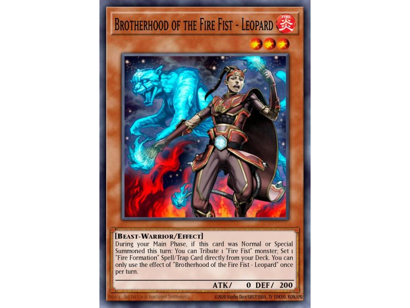 Brotherhood of the Fire Fist - Leopard (Common)
