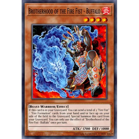 Brotherhood of the Fire Fist - Buffalo (Rare)