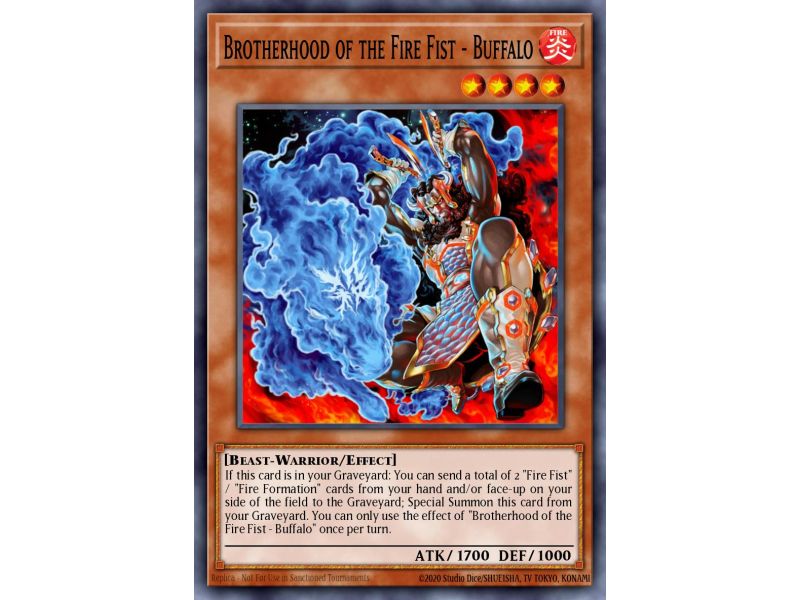 Brotherhood of the Fire Fist - Buffalo (Rare)