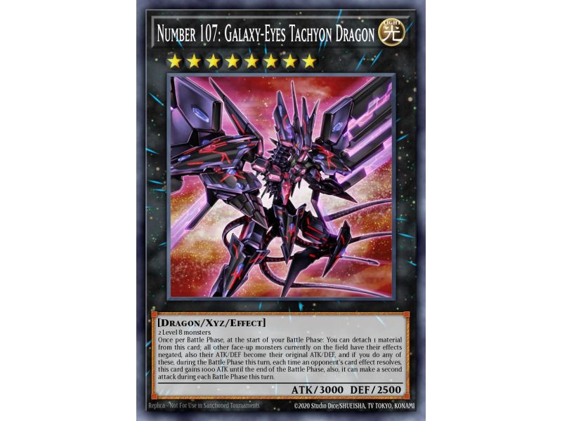 Number 107: Galaxy-Eyes Tachyon Dragon (Ultra Rare)