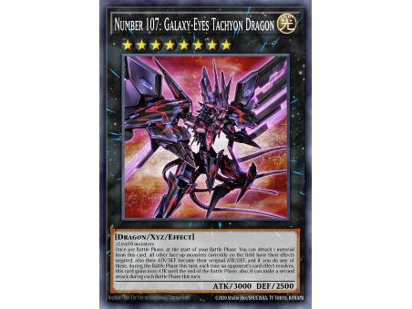 Number 107: Galaxy-Eyes Tachyon Dragon (Ultra Rare)
