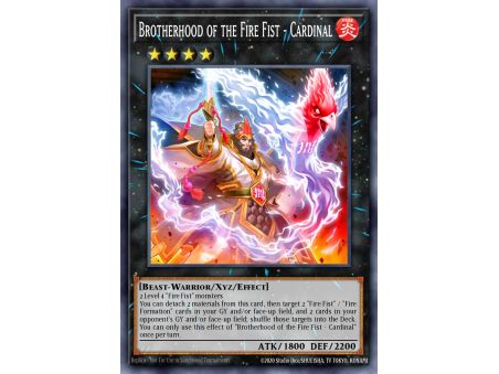 Brotherhood of the Fire Fist - Cardinal (Secret Rare)