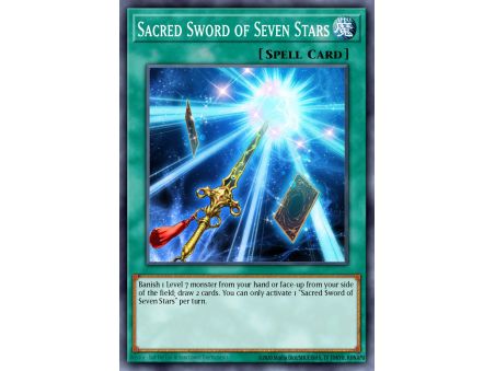 Sacred Sword of Seven Stars (Super Rare)