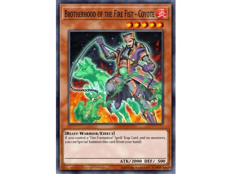 Brotherhood of the Fire Fist - Coyote (Secret Rare)