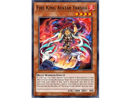 Fire King Avatar Yaksha (Super Rare)