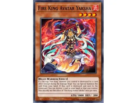 Fire King Avatar Yaksha (Super Rare)