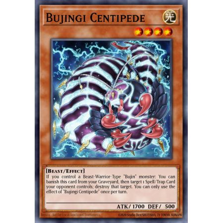 Bujingi Centipede (Common)
