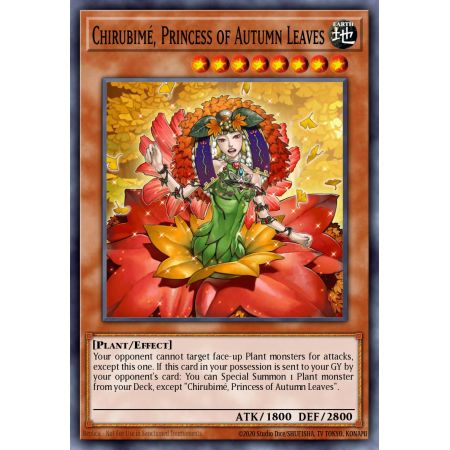 Chirubimé, Princess of Autumn Leaves (Super Rare)