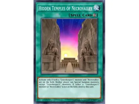 Hidden Temples of Necrovalley (Rare)