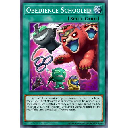 Obedience Schooled (Super Rare)