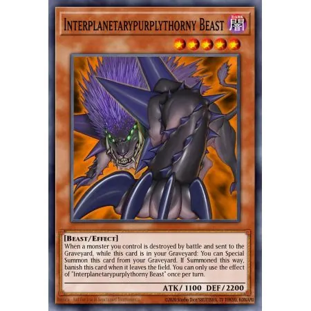 Interplanetarypurplythorny Beast (Common)