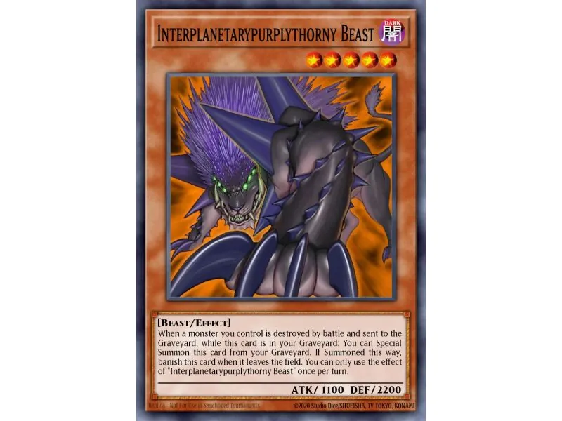 Interplanetarypurplythorny Beast (Common)