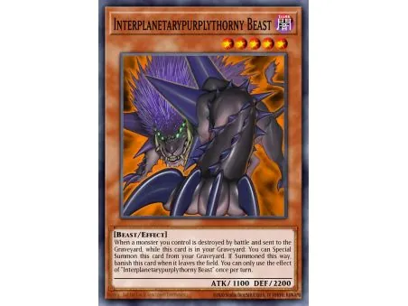 Interplanetarypurplythorny Beast (Common)