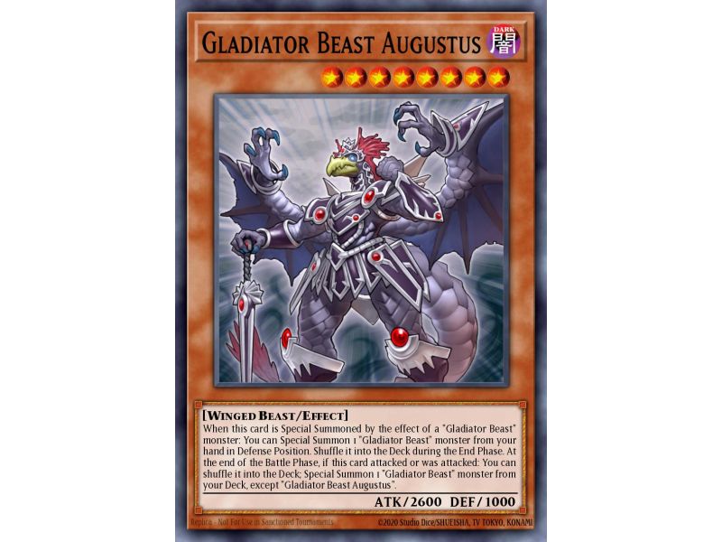 Gladiator Beast Augustus (Rare)