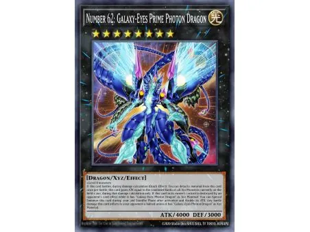 Number 62: Galaxy-Eyes Prime Photon Dragon (Ultra Rare)