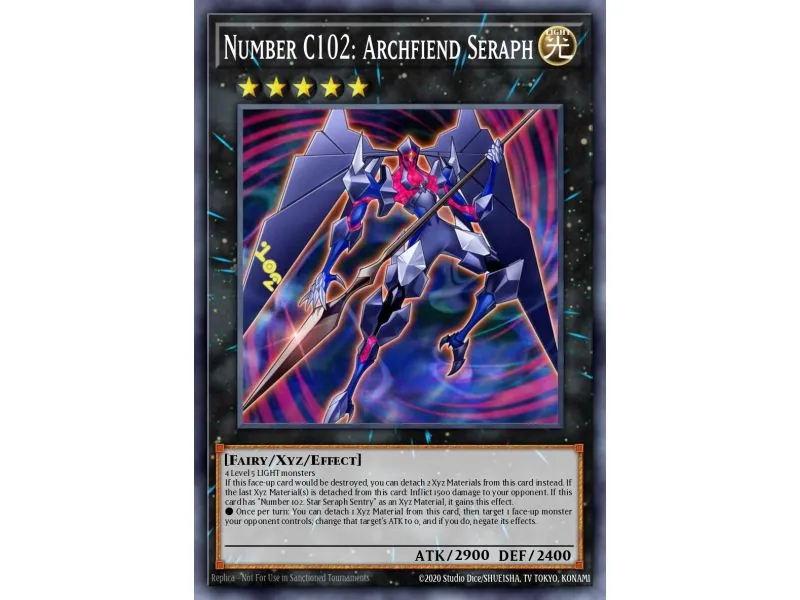 Number C102: Archfiend Seraph (Super Rare)