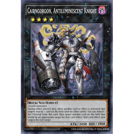 Cairngorgon, Antiluminescent Knight (Super Rare)