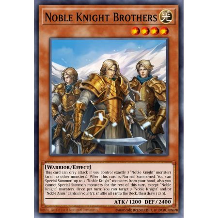 Noble Knight Brothers (Secret Rare)