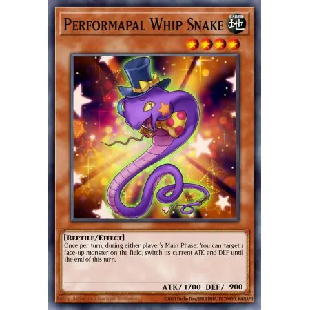 Performapal Whip Snake (Rare)