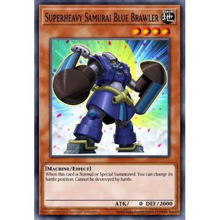 Superheavy Samurai Blue Brawler (Common)