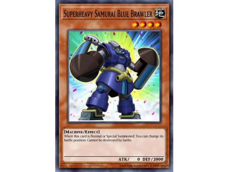 Superheavy Samurai Blue Brawler (Common)