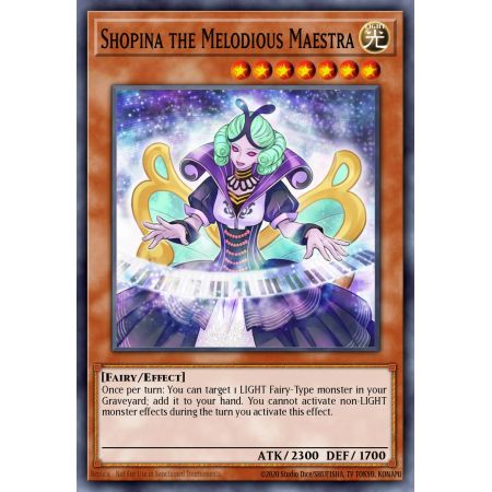Shopina the Melodious Maestra (Rare)