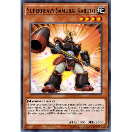 Superheavy Samurai Kabuto (Common)