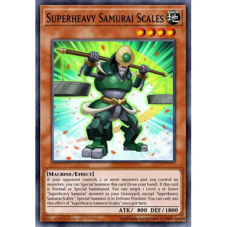 Superheavy Samurai Scales (Rare)