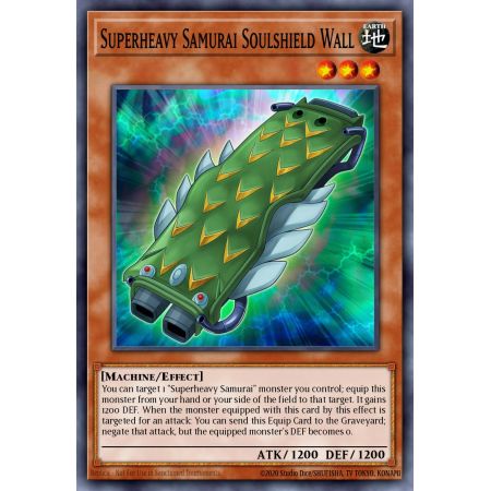 Superheavy Samurai Soulshield Wall (Common)