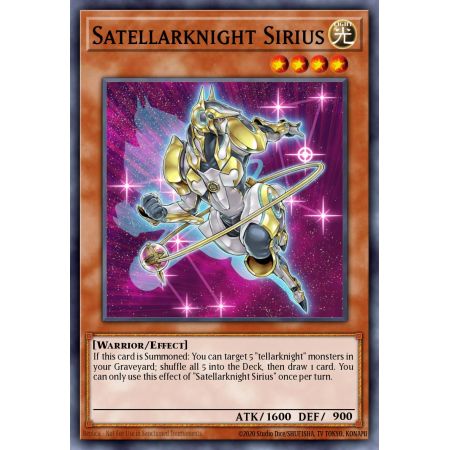 Satellarknight Sirius (Rare)