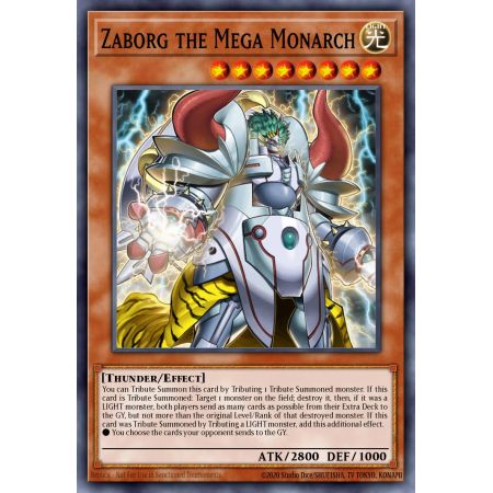 Zaborg the Mega Monarch (Ultra Rare)