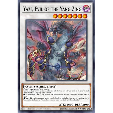 Yazi, Evil of the Yang Zing (Secret Rare)