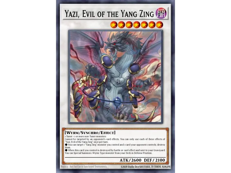 Yazi, Evil of the Yang Zing (Secret Rare)