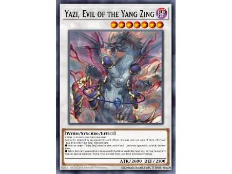 Yazi, Evil of the Yang Zing (Secret Rare)