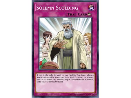 Solemn Scolding (Secret Rare)